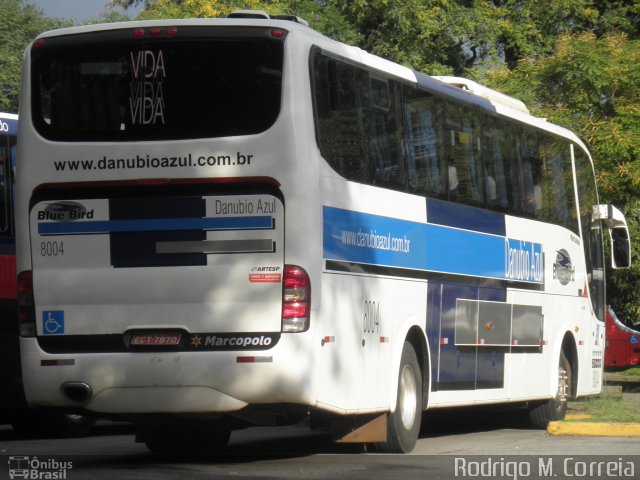 VIDA - Viação Danúbio Azul 8004 na cidade de São Paulo, São Paulo, Brasil, por Jonathan  Aguiar Correa. ID da foto: 4618991.