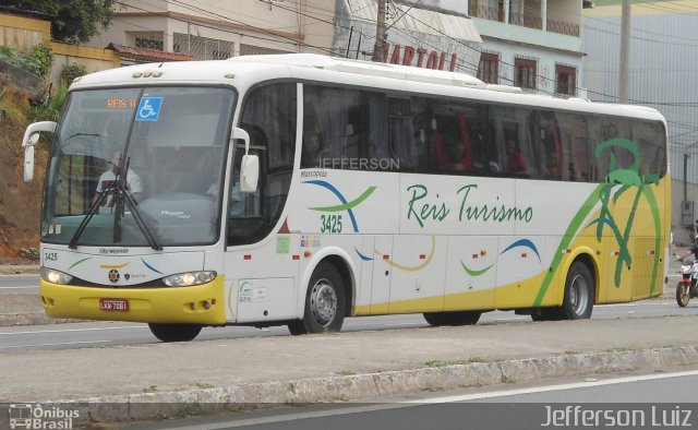 Reis Turismo 3425 na cidade de Cariacica, Espírito Santo, Brasil, por J.  Luiz. Número da foto: #4618869.