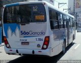 Icaraí Auto Transportes 1.186 na cidade de São Gonçalo, Rio de Janeiro, Brasil, por Gustavo Ambrósio. ID da foto: :id.