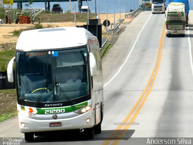 Empresa Gontijo de Transportes 21280 na cidade de Planalto, Bahia, Brasil, por Anderson Silva. Número da foto: #4576813.