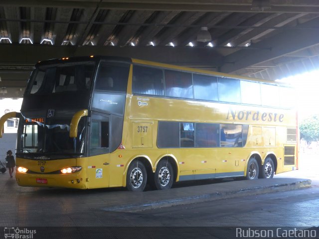 Viação Nordeste 3757 na cidade de Natal, Rio Grande do Norte, Brasil, por Rubson  Caetano. Número da foto: #4576671.