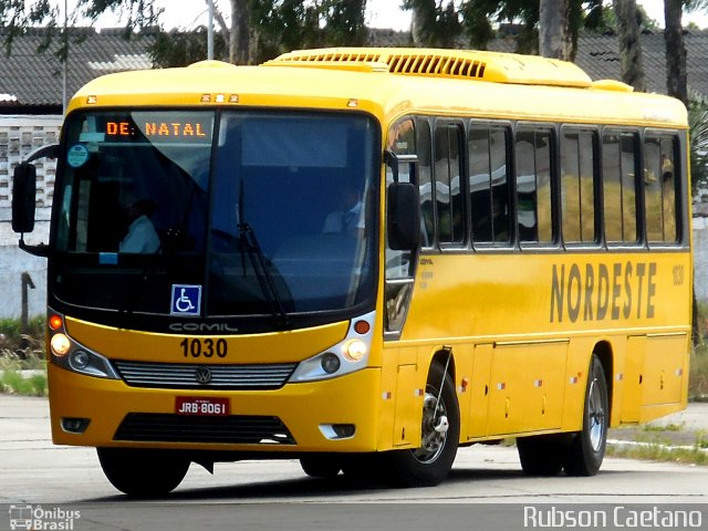 Viação Nordeste 1030 na cidade de Natal, Rio Grande do Norte, Brasil, por Rubson  Caetano. Número da foto: #4576588.