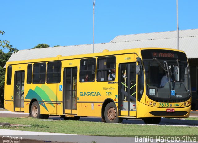 Viação Garcia 7675 na cidade de Maringá, Paraná, Brasil, por Danilo Marcelo Silva. Número da foto: #4576381.