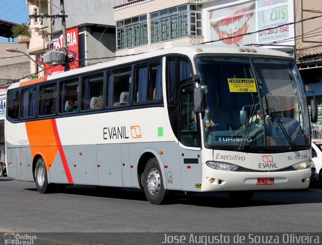 Evanil Transportes e Turismo RJ 132.046 na cidade de Paracambi, Rio de Janeiro, Brasil, por José Augusto de Souza Oliveira. Número da foto: #4578343.