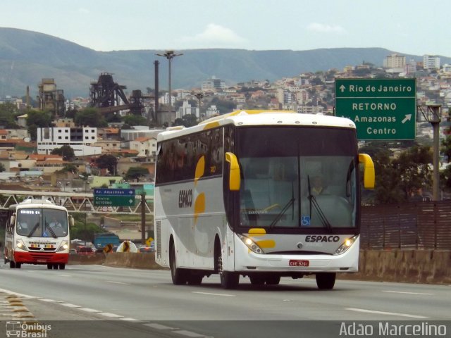 Espaço Transportes e Turismo 7400 na cidade de Belo Horizonte, Minas Gerais, Brasil, por Adão Raimundo Marcelino. ID da foto: 4577655.