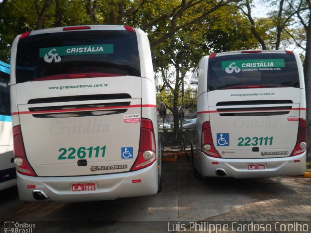 Expresso Cristália 226111 na cidade de São Paulo, São Paulo, Brasil, por Luis Philippe Cardoso Coelho. Número da foto: #4576891.