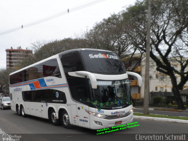 VUSC - Viação União Santa Cruz 3000 na cidade de Santa Maria, Rio Grande do Sul, Brasil, por Cleverton Schmitt. Número da foto: #4577831.