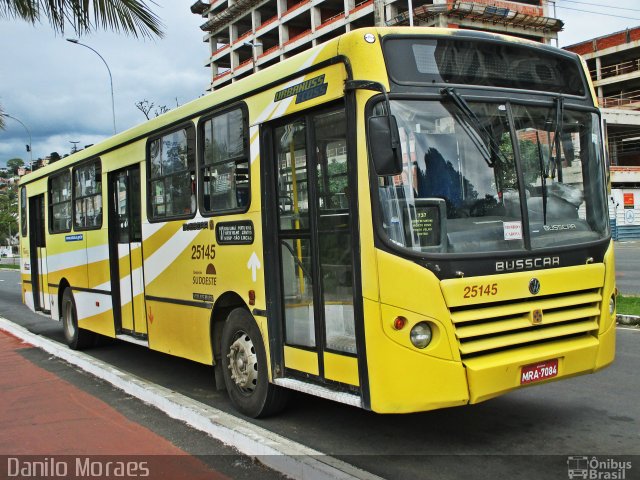 Viação Satélite 25145 na cidade de Vitória, Espírito Santo, Brasil, por Danilo Moraes. Número da foto: #4578150.
