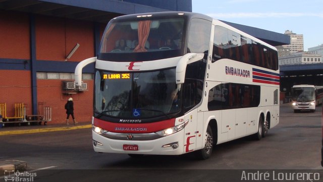 Expresso Embaixador 429 na cidade de Porto Alegre, Rio Grande do Sul, Brasil, por André Lourenço de Freitas. Número da foto: #4576168.