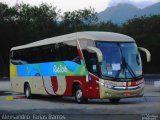Transportes Única Petrópolis RJ 163.057 na cidade de Rio de Janeiro, Rio de Janeiro, Brasil, por Alexsandro  Farias Barros. Número da foto: #:id.