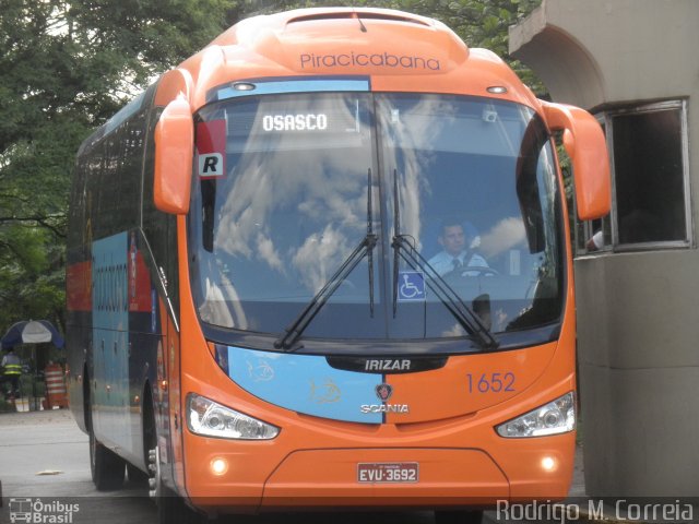 Viação Piracicabana 1652 na cidade de São Paulo, São Paulo, Brasil, por Jonathan  Aguiar Correa. Número da foto: #4621214.