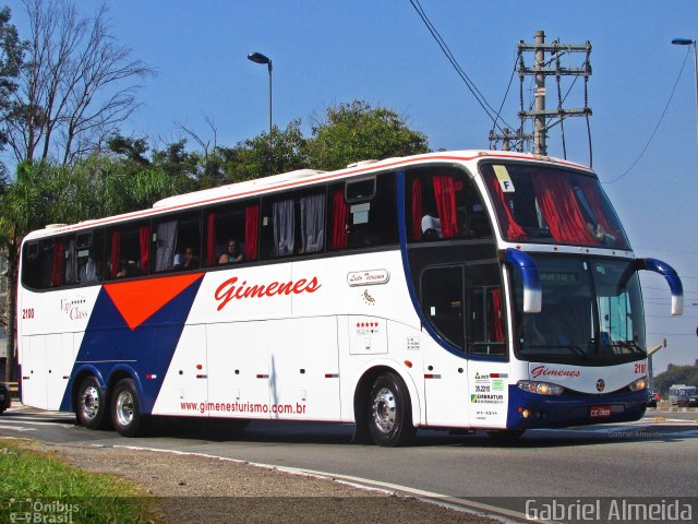Gimenes Turismo 2100 na cidade de São Paulo, São Paulo, Brasil, por Gabriel Almeida. Número da foto: #4620515.