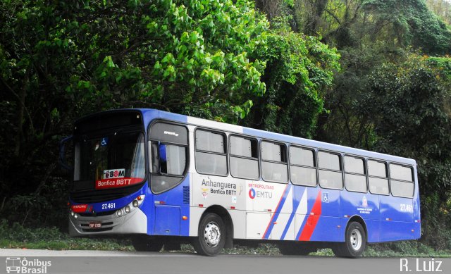 BBTT - Benfica Barueri Transporte e Turismo 27.461 na cidade de Itapevi, São Paulo, Brasil, por Ricardo Luiz. ID da foto: 4620793.