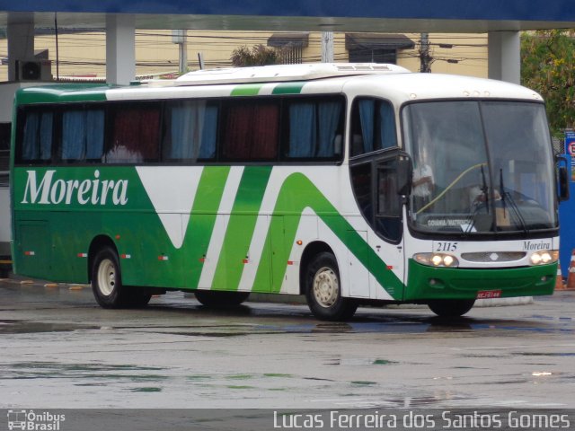 Empresa de Transportes e Turismo Moreira 2115 na cidade de Goiânia, Goiás, Brasil, por Lucas Ferreira dos Santos Gomes. Número da foto: #4620105.