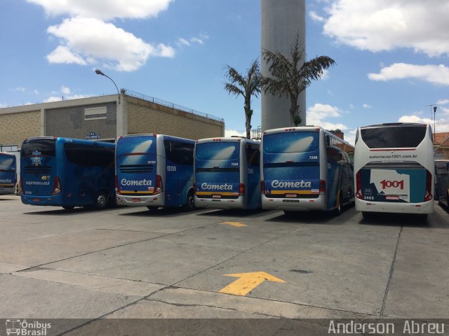 Viação Cometa 7248 na cidade de São Paulo, São Paulo, Brasil, por Anderson Abreu. Número da foto: #4620348.
