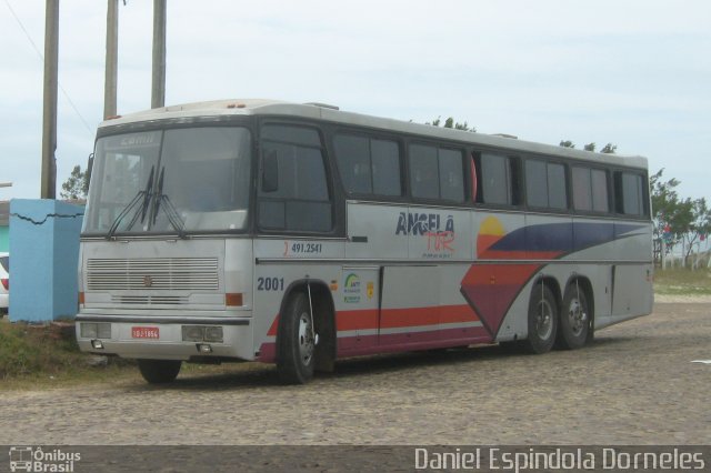 Ângela Transportes e Turismo 2001 na cidade de Tramandaí, Rio Grande do Sul, Brasil, por Daniel Espindola Dorneles. Número da foto: #4619743.