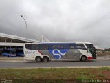 Viação São Luiz 3445 na cidade de Brasília, Distrito Federal, Brasil, por Gilberto Martins. Número da foto: #:id.