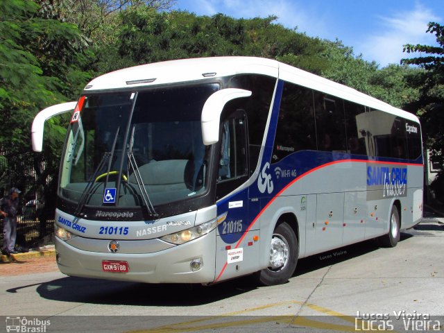 Viação Nasser 210115 na cidade de São Paulo, São Paulo, Brasil, por Lucas Vieira. Número da foto: #4623175.