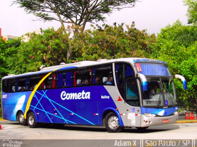 Viação Cometa 8127 na cidade de São Paulo, São Paulo, Brasil, por Adam Xavier Rodrigues Lima. Número da foto: #4622607.