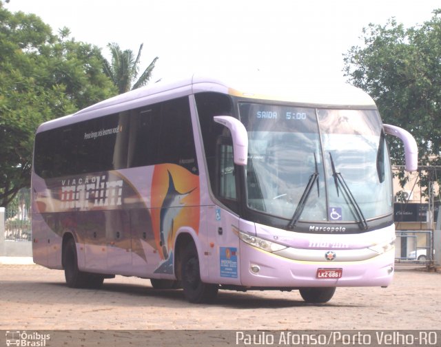 Viação Marlim 0901 na cidade de Porto Velho, Rondônia, Brasil, por Afonso de Sousa. Número da foto: #4621874.