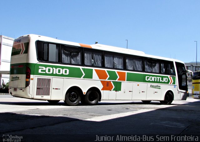 Empresa Gontijo de Transportes 20100 na cidade de Rio de Janeiro, Rio de Janeiro, Brasil, por Junior Almeida. Número da foto: #4623502.