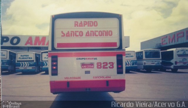 Rápido Santo Antônio 823 na cidade de SIA, Distrito Federal, Brasil, por Ricardo Vieira. ID da foto: 4621659.