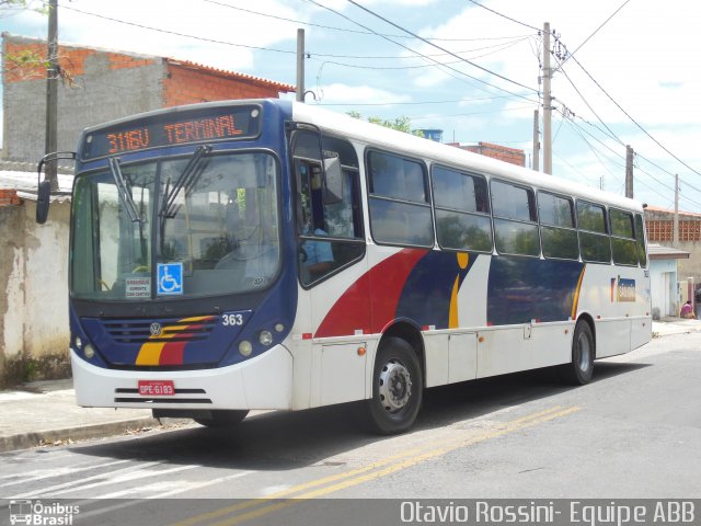 São João Votorantim - Sorotur Turismo 363 na cidade de Sorocaba, São Paulo, Brasil, por EDUARDO - SOROCABUS. ID da foto: 4621672.