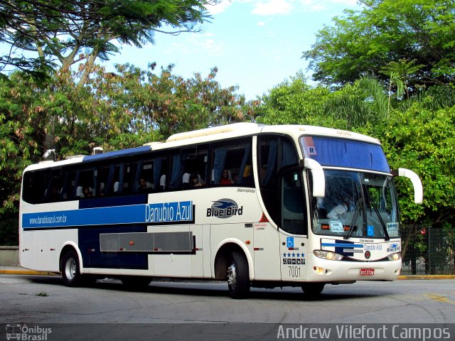 VIDA - Viação Danúbio Azul 7001 na cidade de São Paulo, São Paulo, Brasil, por Andrew Campos. Número da foto: #4623490.