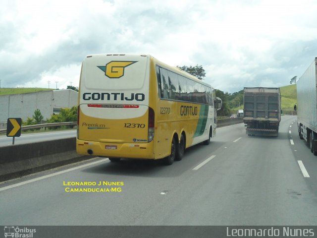 Empresa Gontijo de Transportes 12370 na cidade de Camanducaia, Minas Gerais, Brasil, por Leonardo J. Nunes. ID da foto: 4623704.