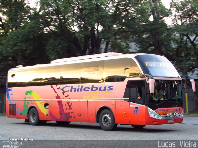 Chilebus Internacional 221 na cidade de São Paulo, São Paulo, Brasil, por Lucas Vieira. Número da foto: #4623172.