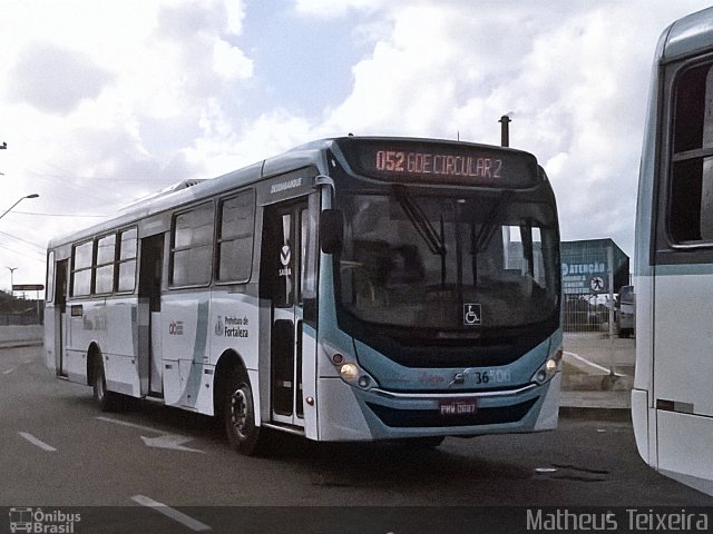 Viação Santa Cecília 36506 na cidade de Fortaleza, Ceará, Brasil, por Matheus Lima Teixeira. Número da foto: #4622017.