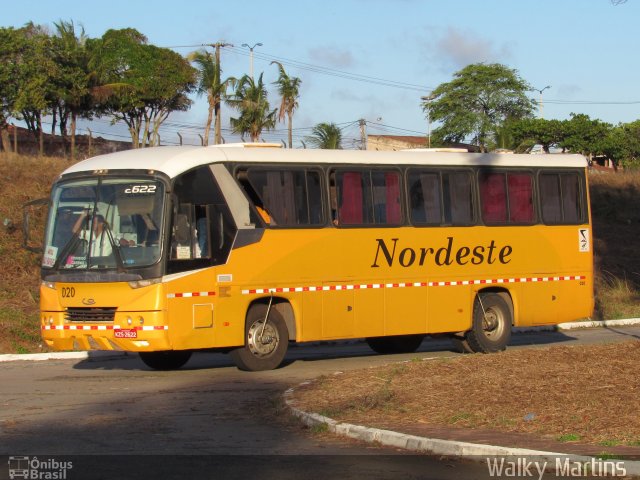 Viação Nordeste 020 na cidade de Natal, Rio Grande do Norte, Brasil, por Walky Martins Nascimento. Número da foto: #4623177.