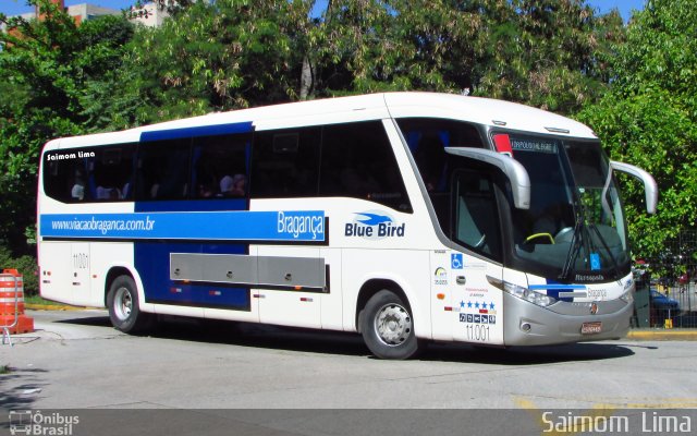 Auto Viação Bragança 11.001 na cidade de São Paulo, São Paulo, Brasil, por Saimom  Lima. ID da foto: 4625184.