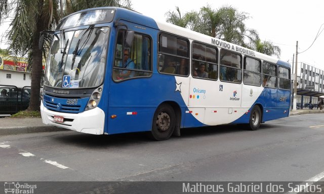 Onicamp Transporte Coletivo 4857 na cidade de Campinas, São Paulo, Brasil, por Matheus Gabriel dos Santos. Número da foto: #4625265.