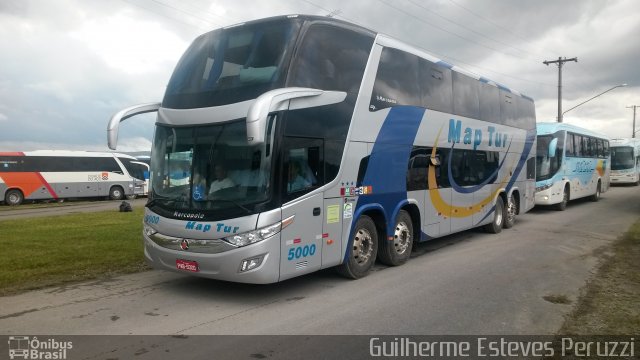 Map Tur 5000 na cidade de São Paulo, São Paulo, Brasil, por Guilherme Esteves Peruzzi. Número da foto: #4624594.