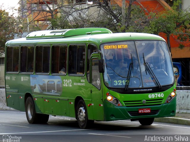Viação Santa Edwiges 69740 na cidade de Belo Horizonte, Minas Gerais, Brasil, por Anderson Silva. Número da foto: #4624797.