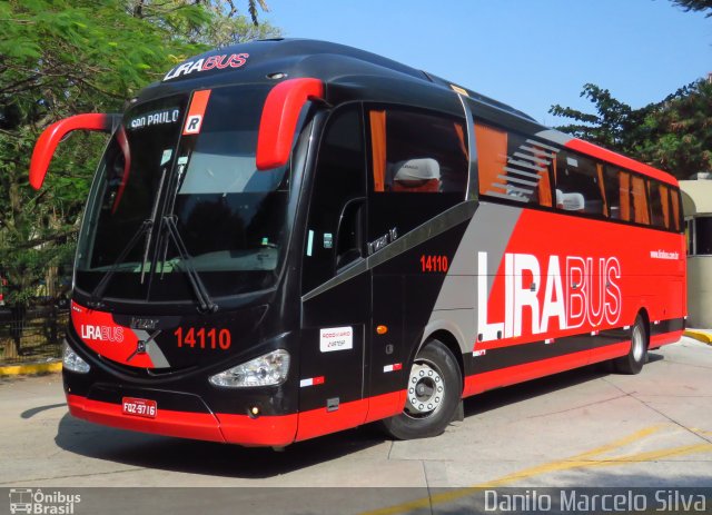 Lirabus 14110 na cidade de São Paulo, São Paulo, Brasil, por Danilo Marcelo Silva. Número da foto: #4624459.