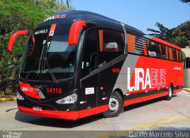 Lirabus 14110 na cidade de São Paulo, São Paulo, Brasil, por Danilo Marcelo Silva. ID da foto: 4624459.