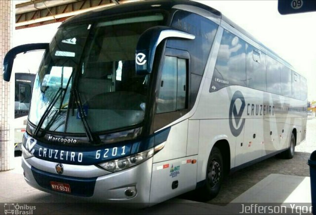 Viação Cruzeiro 6201 na cidade de Arapiraca, Alagoas, Brasil, por Jefferson  Ygor. ID da foto: 4624508.