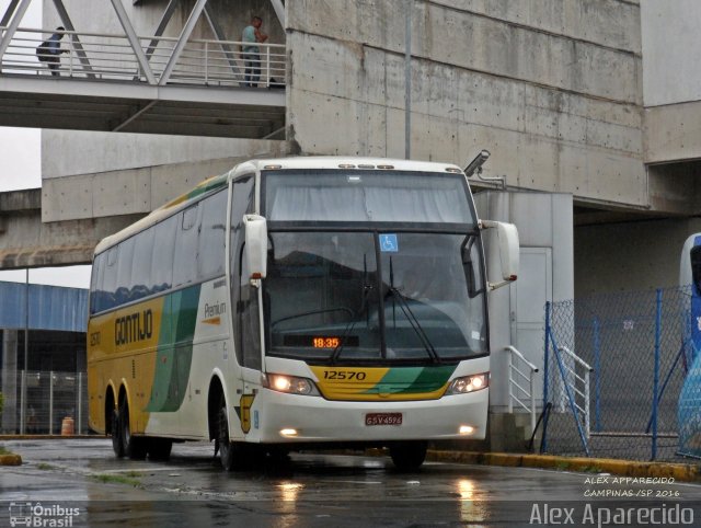 Empresa Gontijo de Transportes 12570 na cidade de Campinas, São Paulo, Brasil, por Alex Aparecido. ID da foto: 4624652.