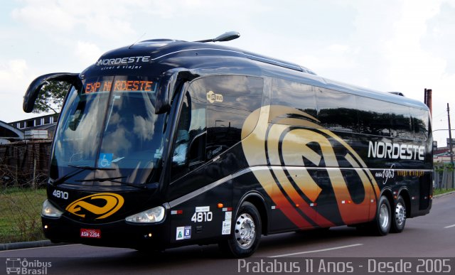Expresso Nordeste 4810 na cidade de Curitiba, Paraná, Brasil, por Cristiano Soares da Silva. Número da foto: #4624465.