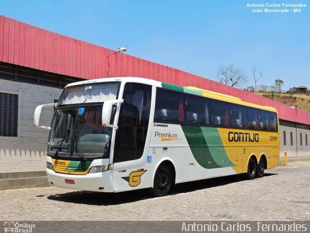 Empresa Gontijo de Transportes 12065 na cidade de João Monlevade, Minas Gerais, Brasil, por Antonio Carlos Fernandes. ID da foto: 4624737.