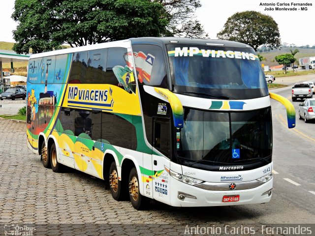 MP Viagens 1042 na cidade de João Monlevade, Minas Gerais, Brasil, por Antonio Carlos Fernandes. ID da foto: 4628004.