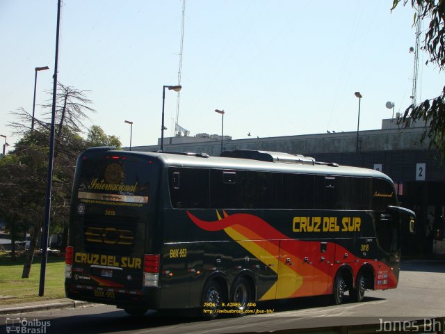 Cruz del Sur 3018 na cidade de Buenos Aires, Argentina, por Jones Bh. Número da foto: #4626881.