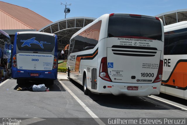 Viação Campestre 16900 na cidade de Aparecida, São Paulo, Brasil, por Guilherme Esteves Peruzzi. Número da foto: #4627038.