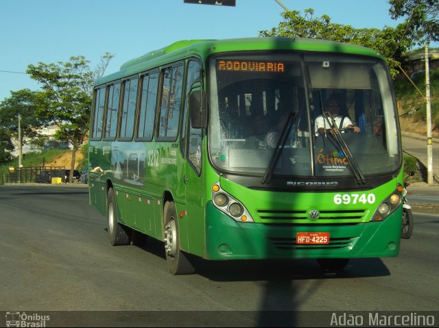 Viação Santa Edwiges 69740 na cidade de Belo Horizonte, Minas Gerais, Brasil, por Adão Raimundo Marcelino. ID da foto: 4628077.