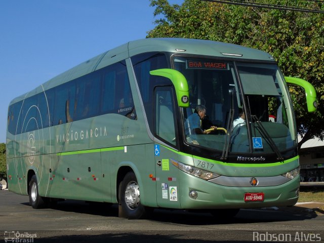 Viação Garcia 7817 na cidade de Paranavaí, Paraná, Brasil, por Robson Alves. ID da foto: 4626909.