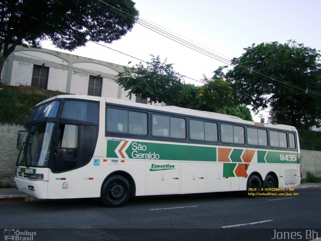 Cia. São Geraldo de Viação 11435 na cidade de Belo Horizonte, Minas Gerais, Brasil, por Jones Bh. ID da foto: 4626878.