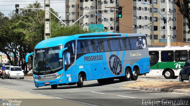 Auto Viação Progresso 6096 na cidade de Natal, Rio Grande do Norte, Brasil, por Felipe Gonzalez. Número da foto: #4628000.