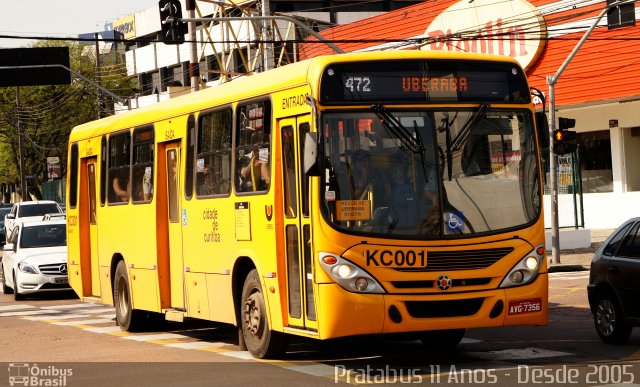 Viação Tamandaré KC001 na cidade de Curitiba, Paraná, Brasil, por Cristiano Soares da Silva. ID da foto: 4626844.